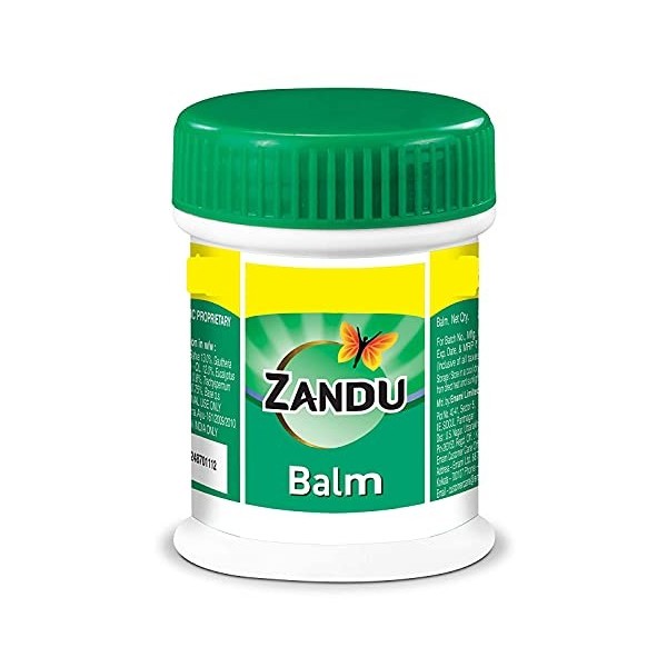 Zandu Lot de 3 baumes 25 ml