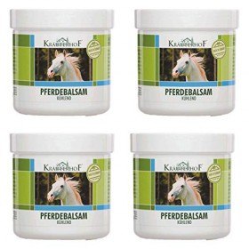 Baume de cheval rafraîchissant Kräuterhof 4 x 250ml