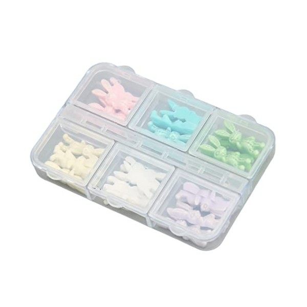 Décoration dongle de lapin, résine polyvalente belle décoration dart dongle sûre 1 boîte pour la maison