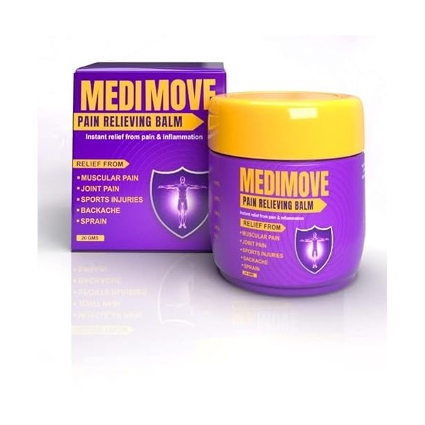 Baume anti-douleur Medi Move 6 X 20g 