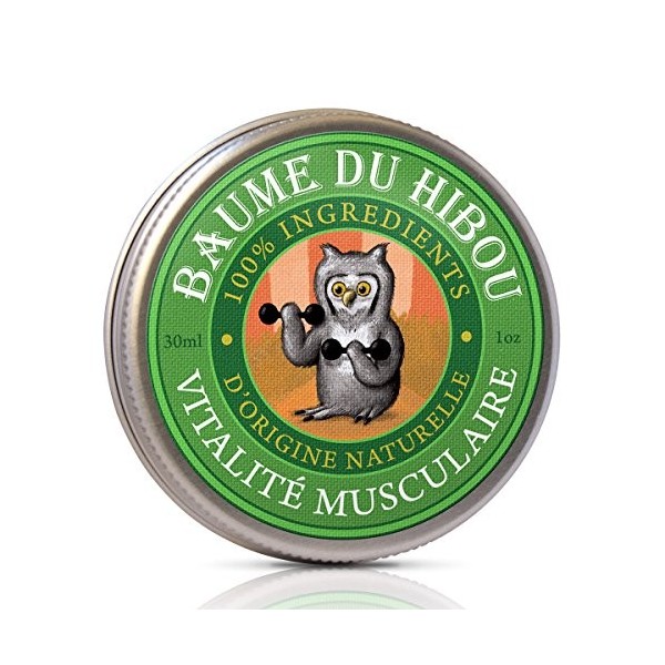 Baume du Hibou Vitalité Musculaire Bio 30 ml