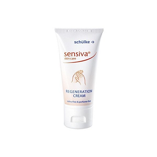 schülke Sensiva® Crème régénération, crème, main, riche et panthénol, 50 ml