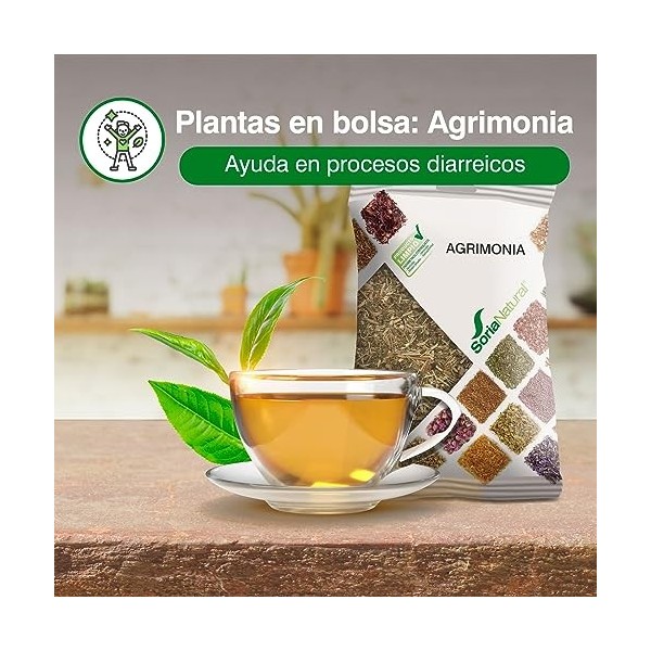 IJSALUT Agrimonie Herbe 50 g Soria Natural 50 g