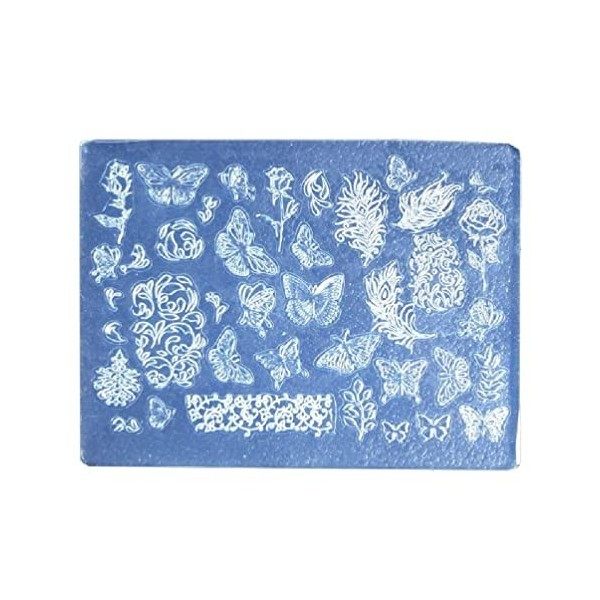 Moules De Sculpture Sur Ongles En Silicone Emboutissage Pochoirs En Gel Accessoires De Manucure DIY Outils Dart Dongles DIY