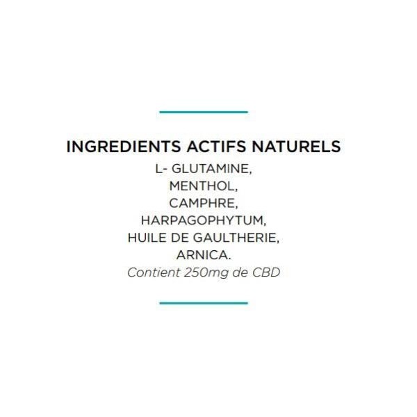 Crème CBD Muscles et Articulations arnica menthol