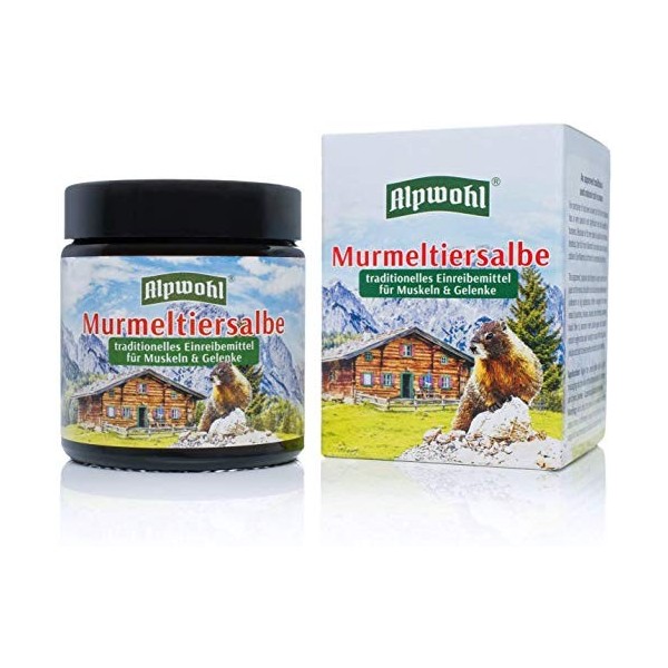 Pommade à la marmotte Alpwohl 100 ml