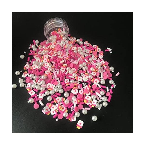 Lot de 5 tranches de Noël en argile polymère souple pour décoration dongles en résine pour décoration de gâteau ou dessert R