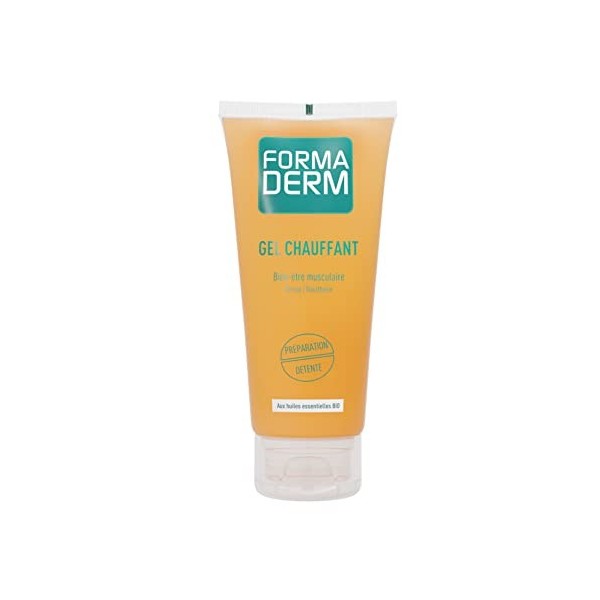 Formaderm - Gel chauffant - Arnica et Gaulthérie - Soulage les tensions musculaires - Préparation sportive - 98% ingrédients 