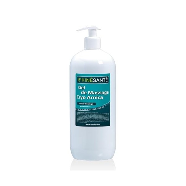 KINÉSANTÉ - Gel de massage Cryo Arnica 1000 ml 