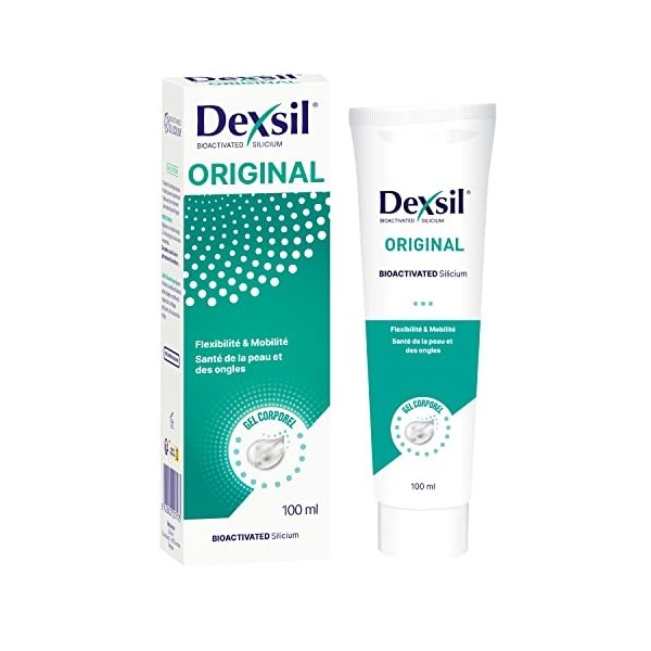 DexSil Original - Gel corporel au silicium organique - Favorise la mobilité et contribue à la beauté de la peau et des ongles