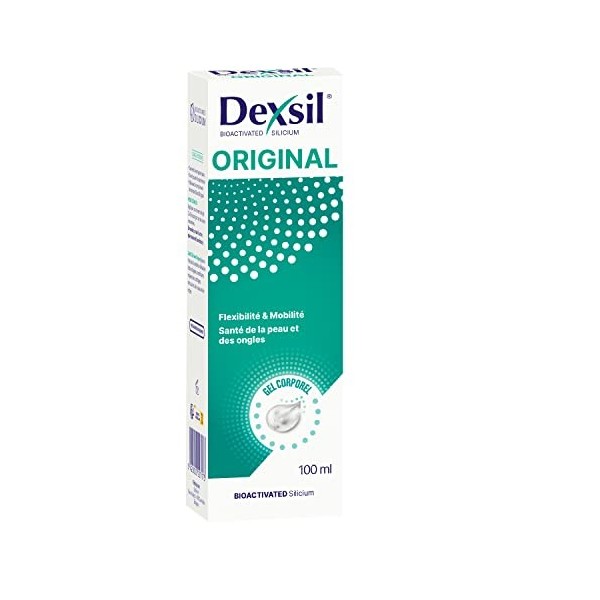 DexSil Original - Gel corporel au silicium organique - Favorise la mobilité et contribue à la beauté de la peau et des ongles