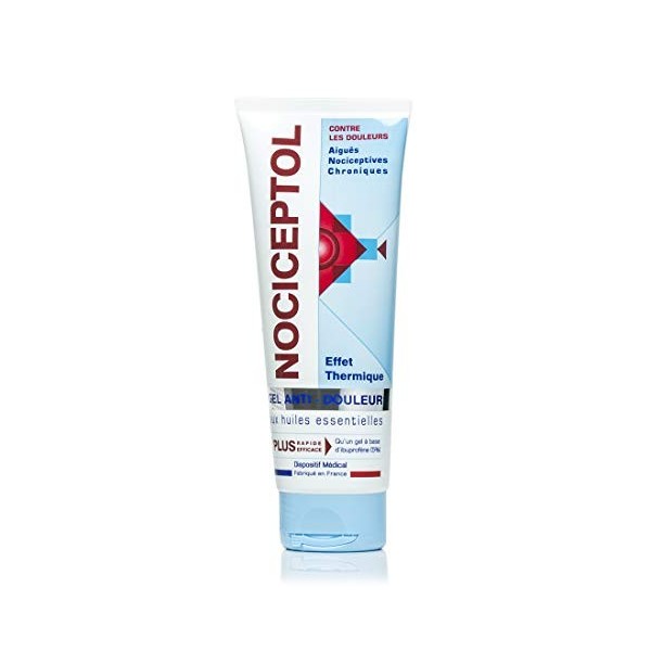 NOCICEPTOL® - Gel Anti-Douleur - Douleur Muscle Articulation Entorse Arthrose - Aux Huiles Essentielles - 120ml