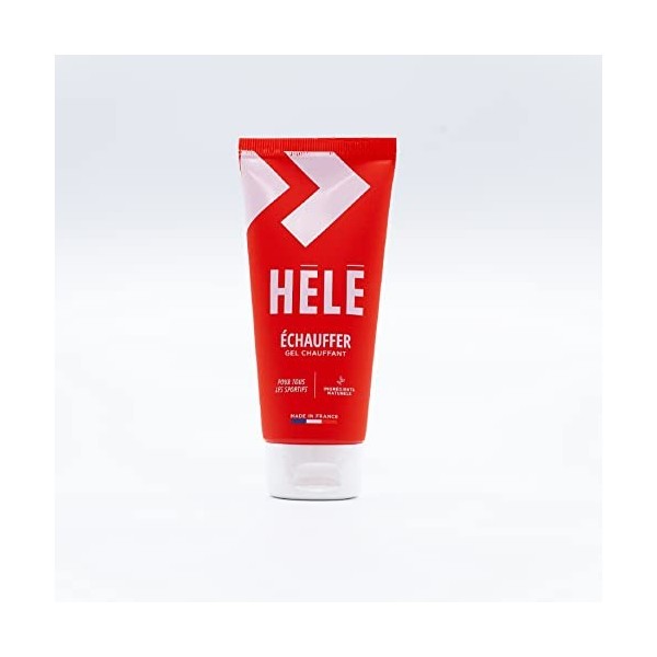 Hélê - Échauffer - Gel chaud Chauffant muscle Silicium Organique - Contenance : 75ML - Fabrication Française - Pour Tous Les 