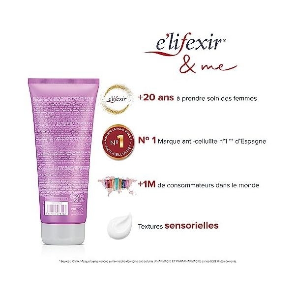 ELIFEXIR Actidren - Gel Apaisant pour les Jambes | Draine, Détend et Étire les jambes | Améliore la Circulation | Réduit le 