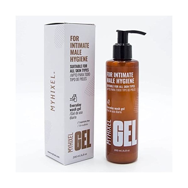 GEL MYHIXEL. Gelée pour le corps. 200 ml. Pas de sulfates. Fabriqué en Espagne. Non testé sur les animaux. Équilibre le pH.