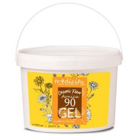 Gel dArnica Montana 90% 1000 ml Baume à Haute Concentration Soulagement des Douleurs Jambes fatiguées Relaxation Récupératio