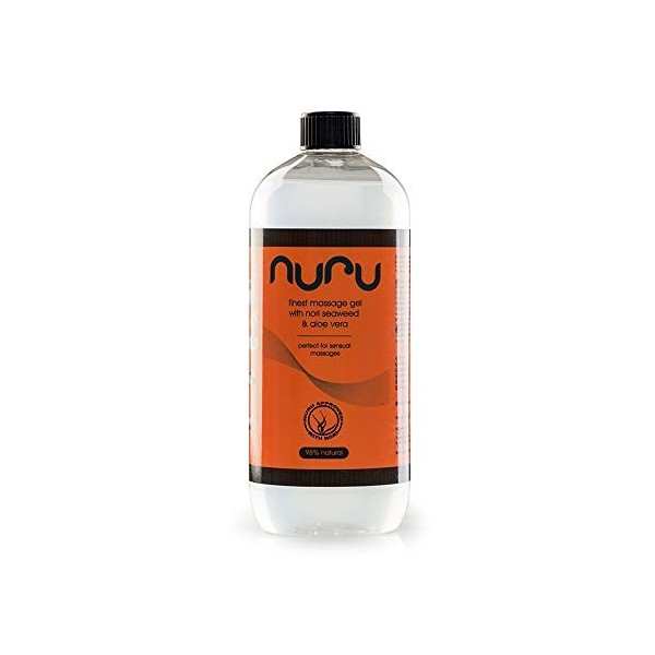 Nuru®, Gel de massage, 1 bouteille, 1000ml, 1 litre