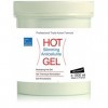 bleu & marine Bretania Hot Gel XXL Effet Chaud Lipo Réducteur Anti Cellulite 1000 ML - Gel Thermo Active Échauffement Muscula