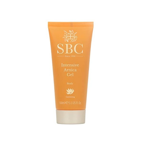 SBC Skincare - Décontracturant musculaire intensif à larnica - 100 ml - Aide à soulager les muscles - Idéal pour les épaules