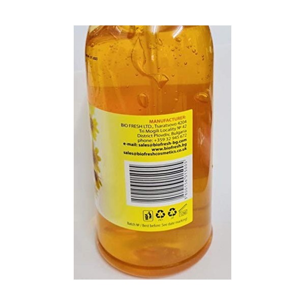 Biofresh - Gel de soin pour la peau à base darnica, naturel et apaisant, 1 litre