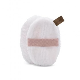 waschies Body Scrub & Clean Lot de 2 tampons exfoliants avec bande pratique