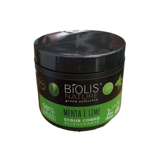 Biolis Gommage Corps Menthe et Lime Régénérante, 730 g