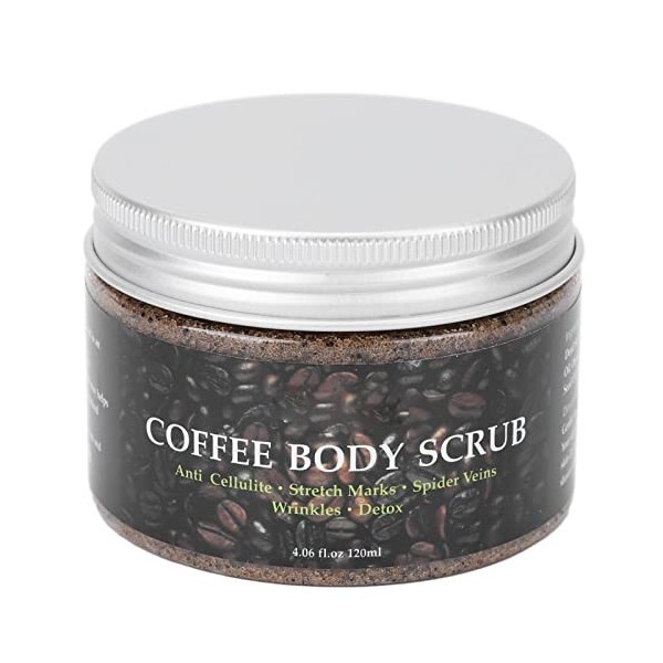 Gommage Exfoliant Pour le Corps Gommage Corporel Au Café Avec Sel de la Mer Morte Gommage Nourrissant Au Café Pour un Soin Co