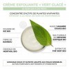 Bomoï Creme Exfoliante Vert Glacé Gommage Doux/Nutritif pour Peaux Sensibles Purifiant/Nettoyant/Hydratant Bio 100 ml