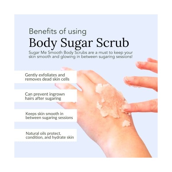 Sugar Me Smooth Body Scrub - Pure Peppermint For Unisex 8.9 oz Scrub