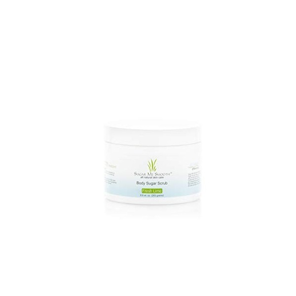 Sugar Me Smooth Body Scrub - Fresh Lime For Unisex 8.9 oz Scrub