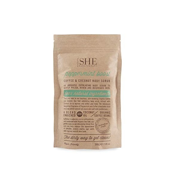 Om She Om She Coffee & Coconut Gommage corporel 200 g