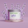 Soapy Bledy - Gommage au Savon Noir BIO à la Lavande + 1 Gant de Gommage OFFERT - 200g - Gommage exfoliant pour le corps et v