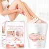 Gommages pour le Corps, Peach Exfoliating Body Scrub, Gommage Exfoliant pour le Corps, Gommage au Naturel Avec, Élimine Les C