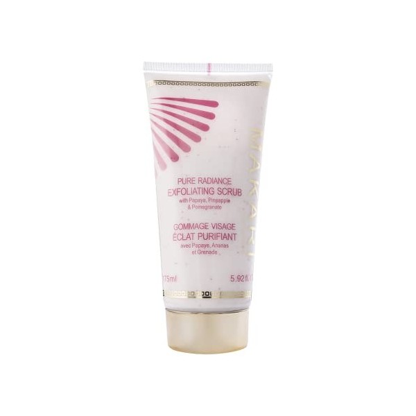 Makari Gommage au sucre exfoliant Pure Radiance 4,4 oz - Rajeunit et nourrit la peau pour un teint radieux doux et souple - A