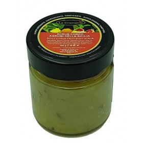 Gommage corps aux agrumes de Sicile - Super-drainant, énergisant, tonifiant - La Cremerie - 420gr - 100% Naturel