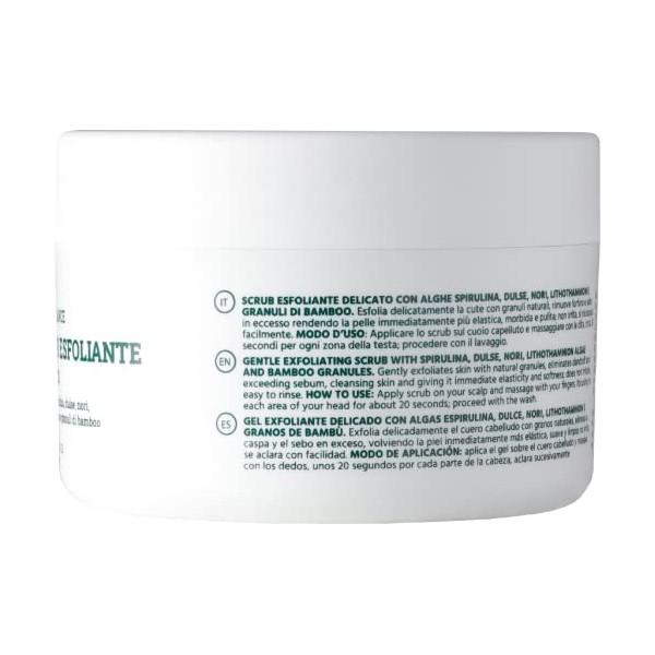 Scrub exfoliant délicat pour cheveux ondulés, bouclés, super-bouclés, afro Curl Balance, traitement purifiant et détox de Div