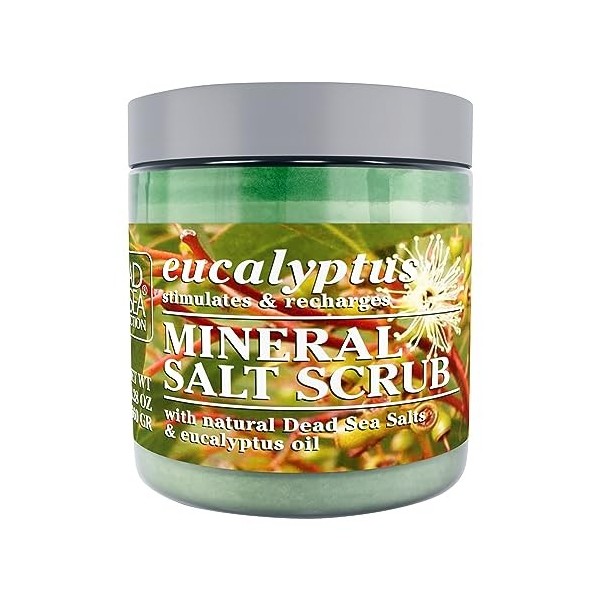 Dead Sea Eucalyptus Salt Scrub 23.98 Oz by Dead Sea Premier