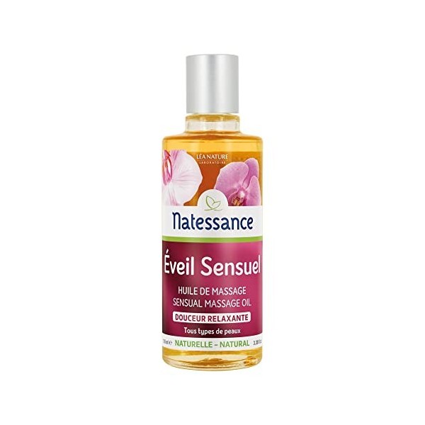 Natessance - Huile De Massage - Eveil sensuel - Flacon de 100 ml