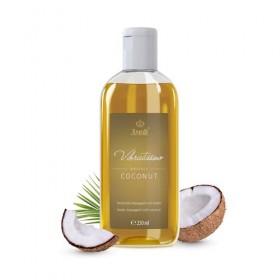 Vibratissimo « Coconut » : huile de massage exotique à la noix de coco