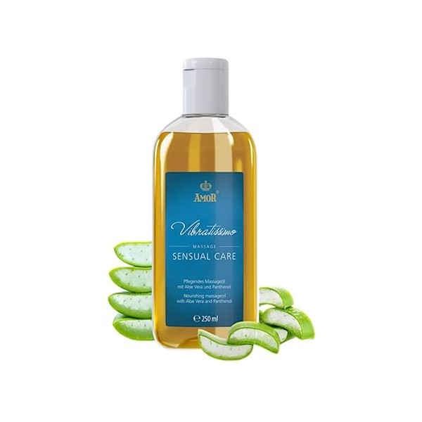 Vibratissimo « Coconut » : huile de massage exotique à la noix de coco