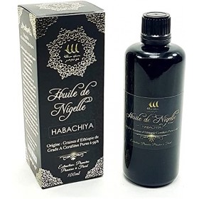 wadi shibam Huile de Nigelle Pure Ethiopie 100ml / Pureté exceptionnelle / Pression à froid / Sans traitement chimique / Qu