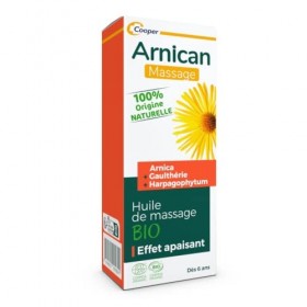 ARNICAN - Huile de massage bio à base darnica, gaulthérie et dharpagophytum - Effet apaisant - 100% origine naturelle - Fla