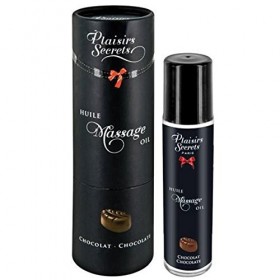Plaisirs Secrets Huile de Massage Comestible Chocolat 59 ml