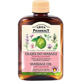 Anti-Cellulite Massage Oil - Helps Reduce Cellulite by Encouraging Lymph Flow - Essential Oils of Juniper, Lavender, Cypress,