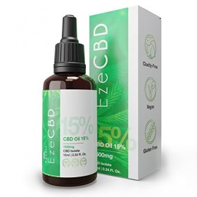 Ezero Huile Cbd 15% Premium 1500 Mg Biologique Pure - Cbd Huile - Huile De Cbd - Huile De Chanvre Bio - Huile De Cdb - Hemp O