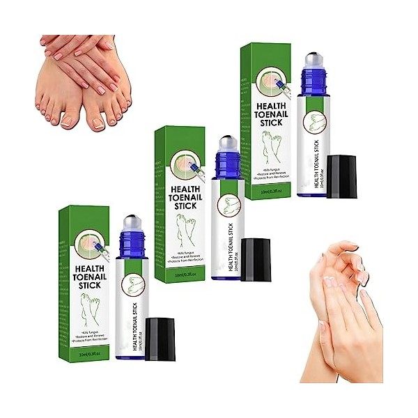 GFOUK 5 Days Nail Growth and Hardening Repair Roller, Nail Repair Essence Roller, South Moon Nail Care Roller Balls, Nail Car