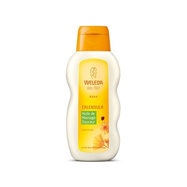 Weleda Huile de massage douceur bébé Calendula 200ml