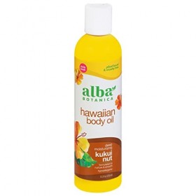 Alba Botanica Huile de massage - Enrichie en noix de Kukui - 250 ml