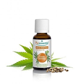 Puressentiel Huile Végétale Chanvre Bio 100% Pure/Naturelle