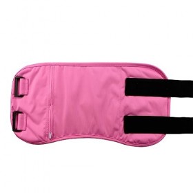 Hisprout Pack dhuile de ricin pour désintoxication du foie avec sangle élastique Velco réglable et design résistant aux déve